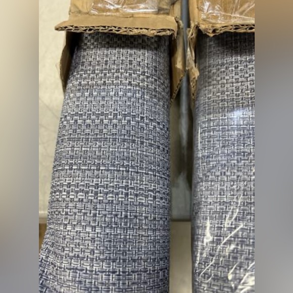 Madison Park Colm Basketweave Room Darkening Cordless Roman Shade Set of 2 27x62 - Picture 13 of 16